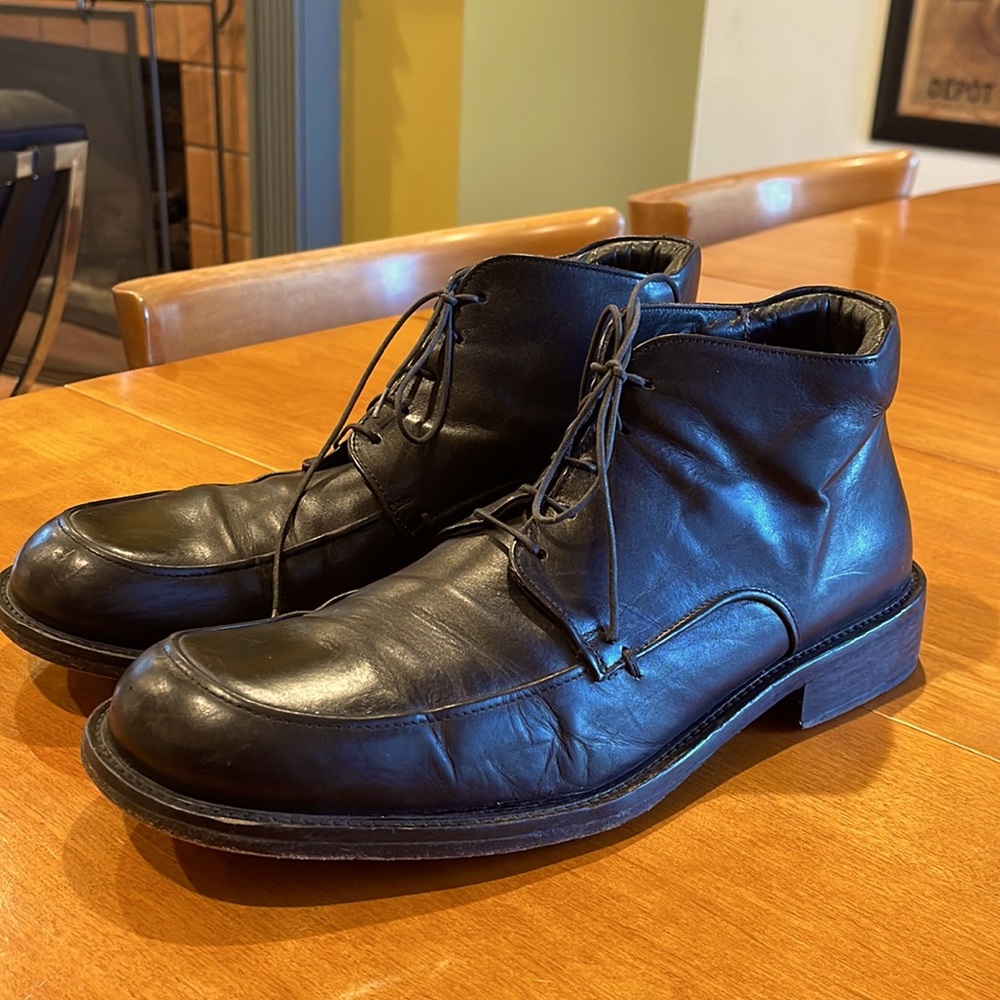 Hugo Boss Mens Leather Boot